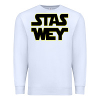 White Stas Wey Premium Sweatshirt - artisFamous