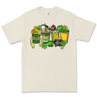 Bone St. Patrick's Day coffee cups Premium Tee - HowdyJamesFarm