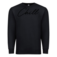 Black chill Premium Sweatshirt - artisFamous