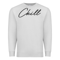 Dove Grey chill Premium Sweatshirt - artisFamous