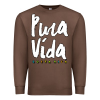 Chestnut costa rica pura vida Premium Sweatshirt - artisFamous