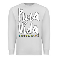 Dove Grey costa rica pura vida Premium Sweatshirt - artisFamous