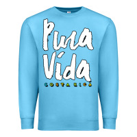 Ocean Blue costa rica pura vida Premium Sweatshirt - artisFamous