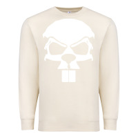 Sandshell crazy beaver skull Premium Sweatshirt - artisFamous