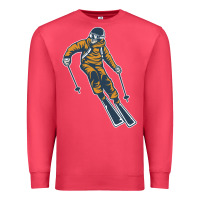 Cardinal born to ski Premium Sweatshirt - artisFamous