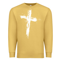 Antique Gold cross Premium Sweatshirt - artisFamous
