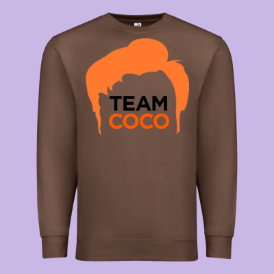 Team Coco Premium Sweatshirt Designed By Artisfamous