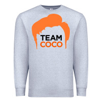 Heather Grey Team Coco Premium Sweatshirt - artisFamous