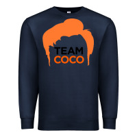 Navy Team Coco Premium Sweatshirt - artisFamous