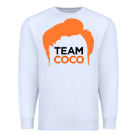 White Team Coco Premium Sweatshirt - artisFamous