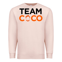 Pale Pink Team Coco Premium Sweatshirt - artisFamous