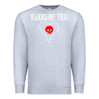 Heather Grey alkaline music Premium Sweatshirt - artisFamous