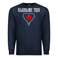 Navy alkaline music Premium Sweatshirt - artisFamous