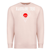 Pale Pink alkaline music Premium Sweatshirt - artisFamous