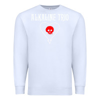 White alkaline music Premium Sweatshirt - artisFamous
