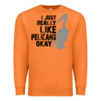 Carrot i just really like pelicans okay Premium Sweatshirt - artisFamous