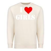Sandshell i love girls Premium Sweatshirt - artisFamous