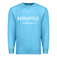 Ocean Blue indiana Premium Sweatshirt - artisFamous