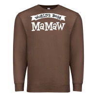 Chestnut World's Best Mamaw Ever Premium Sweatshirt - artisFamous