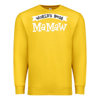 Lemon World's Best Mamaw Ever Premium Sweatshirt - artisFamous