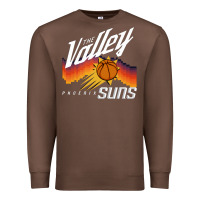 Chestnut the valley oop phoenix basketball retro sunset basketball t shirt Premium Sweatshirt - artisFamous