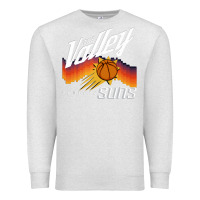 Oatmeal Heather the valley oop phoenix basketball retro sunset basketball t shirt Premium Sweatshirt - artisFamous