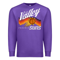 The Valley Oop Phoenix Basketball Retro Sunset Basketball T Shirt Premium Sweatshirt | Teevron