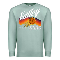 Seafoam the valley oop phoenix basketball retro sunset basketball t shirt Premium Sweatshirt - artisFamous