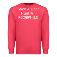 Cardinal save a deer   hunt a pedophil Premium Sweatshirt - artisFamous