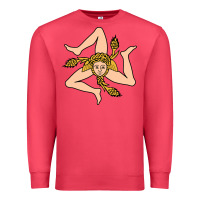 Cardinal sicilian triskelion Premium Sweatshirt - artisFamous