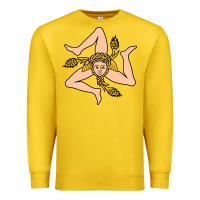 Lemon sicilian triskelion Premium Sweatshirt - artisFamous