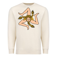 Sandshell sicilian triskelion Premium Sweatshirt - artisFamous