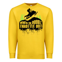 Lemon snowmobile throttle Premium Sweatshirt - artisFamous