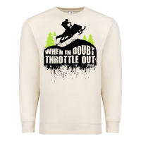 Sandshell snowmobile throttle Premium Sweatshirt - artisFamous