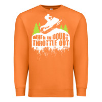 Carrot snowmobile throttle Premium Sweatshirt - artisFamous