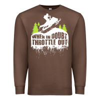Chestnut snowmobile throttle Premium Sweatshirt - artisFamous
