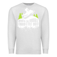 Oatmeal Heather snowmobile throttle Premium Sweatshirt - artisFamous
