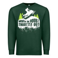 Snowmobile Throttle Premium Sweatshirt | Teevron