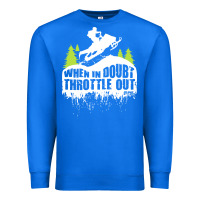 True Royal snowmobile throttle Premium Sweatshirt - artisFamous