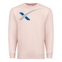 Pale Pink space X Premium Sweatshirt - artisFamous