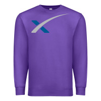 Purple space X Premium Sweatshirt - artisFamous