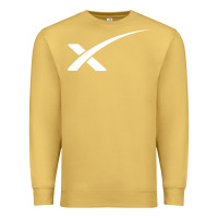 Antique Gold space X Premium Sweatshirt - artisFamous