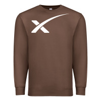 Chestnut space X Premium Sweatshirt - artisFamous