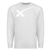 Oatmeal Heather space X Premium Sweatshirt - artisFamous