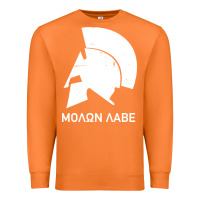 Carrot spartan helmet Premium Sweatshirt - artisFamous