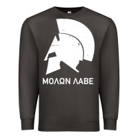 Smoke spartan helmet Premium Sweatshirt - artisFamous