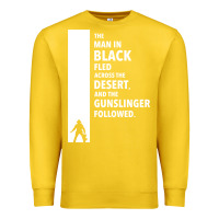 Lemon the man in black fled across the desert Premium Sweatshirt - artisFamous
