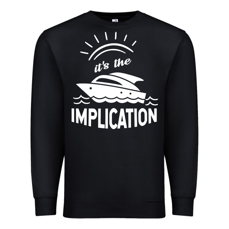The Implication   Its Always Sunny In Philadelphia Premium Sweatshirt by artisFamous | Teevron