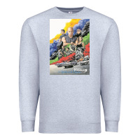 Heather Grey fast and furious 9 Premium Sweatshirt - artisFamous