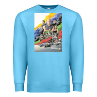 Ocean Blue fast and furious 9 Premium Sweatshirt - artisFamous